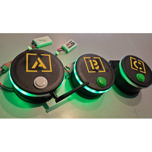 ASG Battlefield – System Elektronicznych Flag WiFi (3 Bazy)