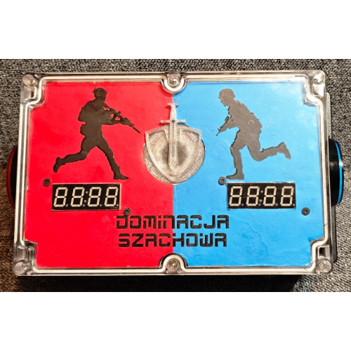 Dominacja Szachowa – Elektroniczny Zegar Taktyczny do ASG i Paintballa | Battle Gear Ghost