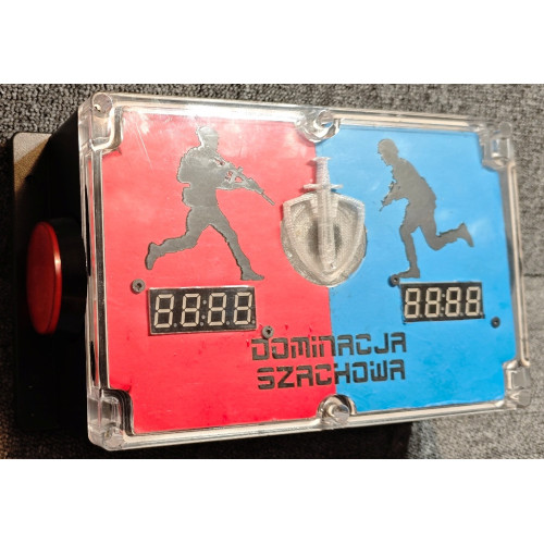 Dominacja Szachowa – Elektroniczny Zegar Taktyczny do ASG i Paintballa | Battle Gear Ghost