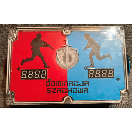 Dominacja Szachowa – Elektroniczny Zegar Taktyczny do ASG i Paintballa | Battle Gear Ghost