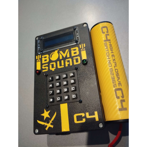 Atrapa Bomby ASG & Pintball z dźwiękami Counter-Strike | Battle Gear
