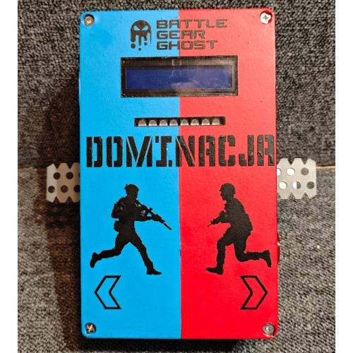 DOMINACJA – Elektroniczny Licznik Punktów z Flagą do ASG, Paintballa i Lasertagu