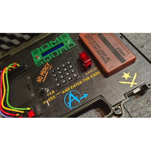 Atrapa Bomby Taktycznej – Elektroniczny Rekwizyt ASG/Paintball | Battle Gear Ghost