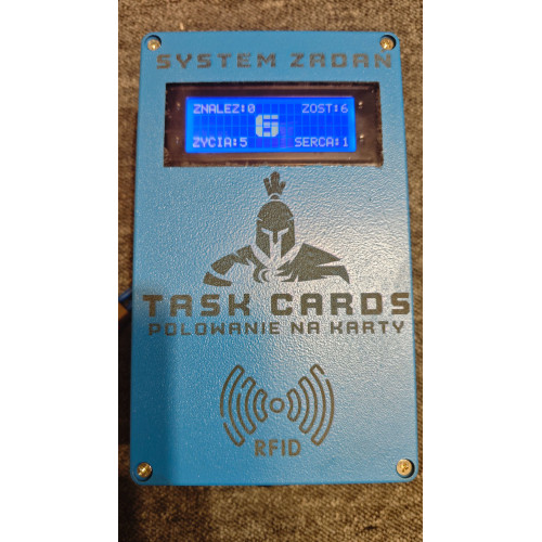 Task Cards – Elektroniczny System Zadaniowy RFID i Licznik Respawn | BattleGear