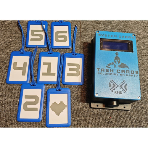 Task Cards – Elektroniczny System Zadaniowy RFID i Licznik Respawn | BattleGear