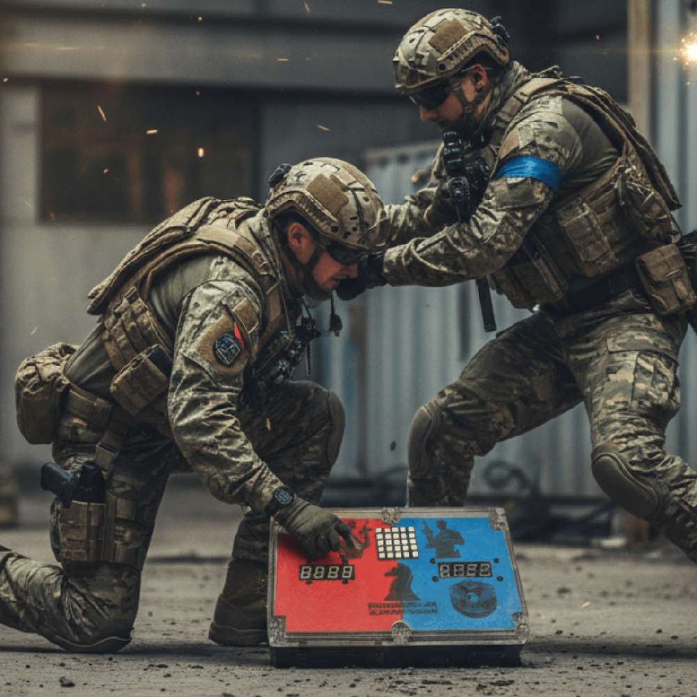 Dominacja Szachowa – Elektroniczny Zegar Taktyczny do ASG i Paintballa | Battle Gear Ghost