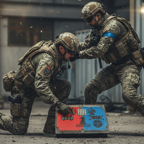 Dominacja Szachowa – Elektroniczny Zegar Taktyczny do ASG i Paintballa | Battle Gear Ghost