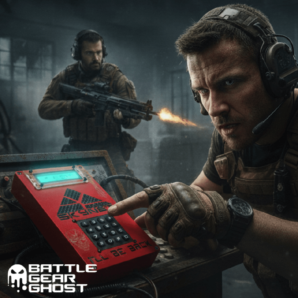 SkyNet – Terminator Edition | Elektroniczny System do Gier Taktycznych ASG & Pintball