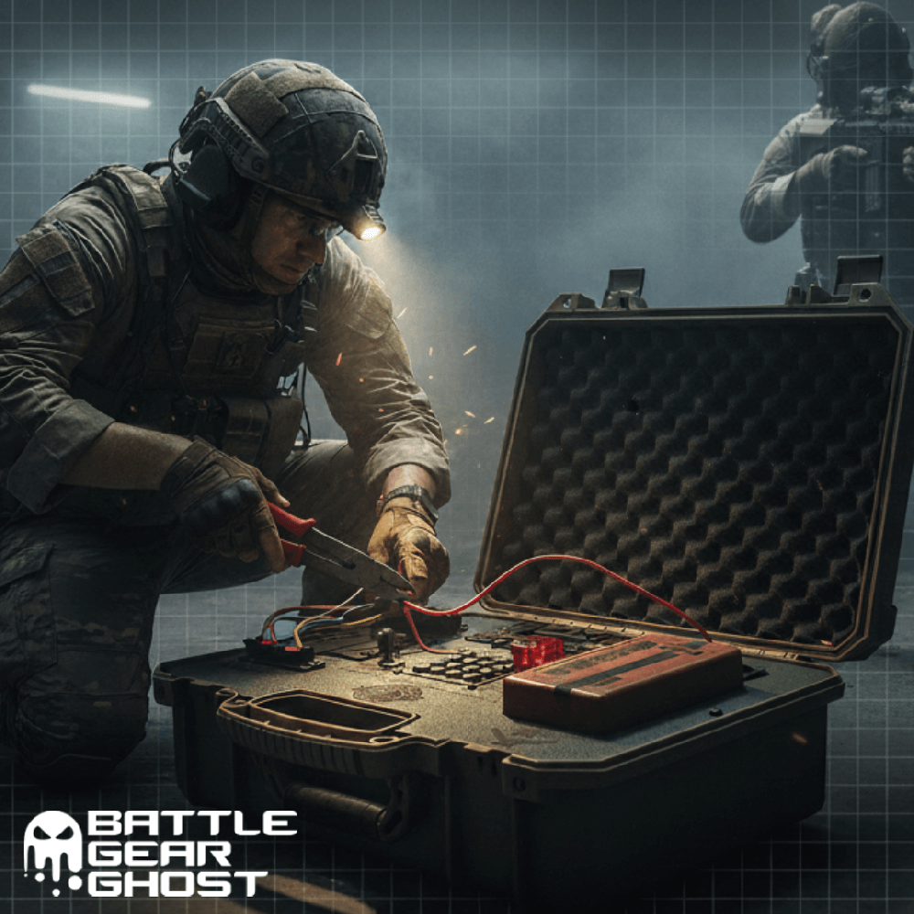 Atrapa Bomby Taktycznej – Elektroniczny Rekwizyt ASG/Paintball | Battle Gear Ghost