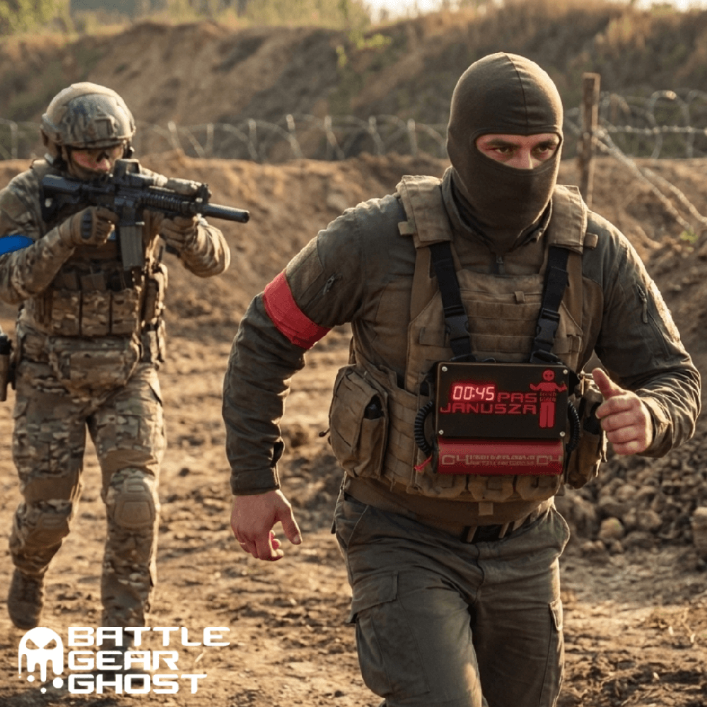 Pas Janusza – Elektroniczny Pas z Ładunkiem i Dezaktywatorem | BattleGear