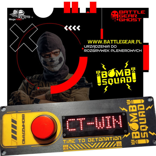 Urządzenie Taktyczne LaBoom – Pancerna Atrapa Bomby do ASG i Paintballa