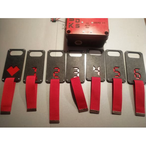 Task Cards – Elektroniczny System Zadaniowy RFID i Licznik Respawn | BattleGear